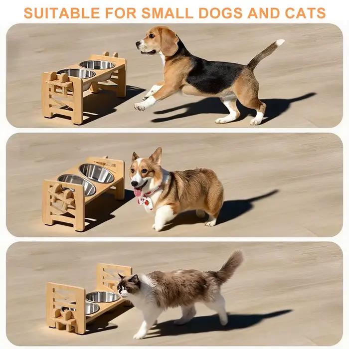 Tapis de nourriture surélevé pour chiots