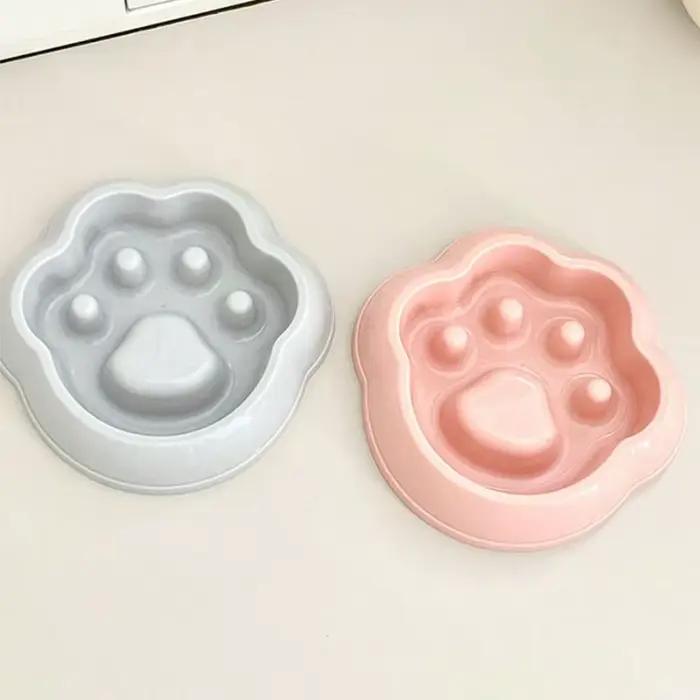 Gamelle anti-étouffement pour animaux de compagnie – Bol d'alimentation lente pour chiens et chats – Assiette