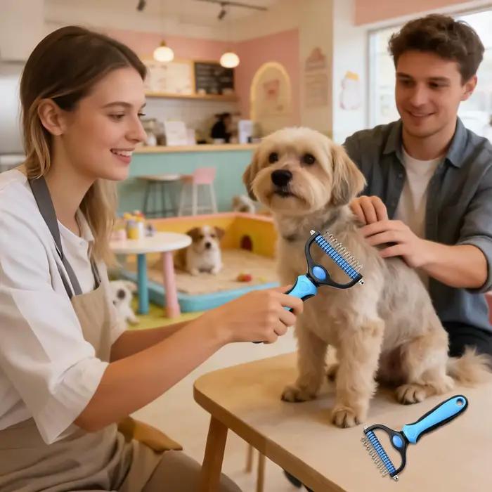 Brosse démêlante pour chien