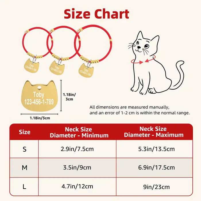 Collier personnalisé pour animaux de compagnie