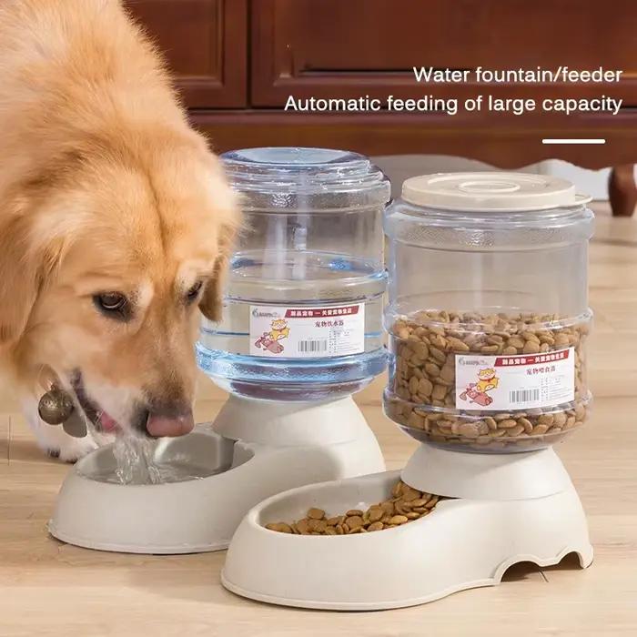 Bol de nourriture pour animaux de compagnie haute capacité pour chiens chats