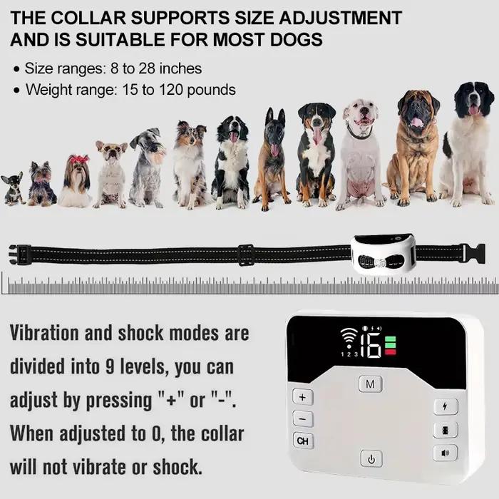 Clôture électronique sans fil pour animaux de compagnie