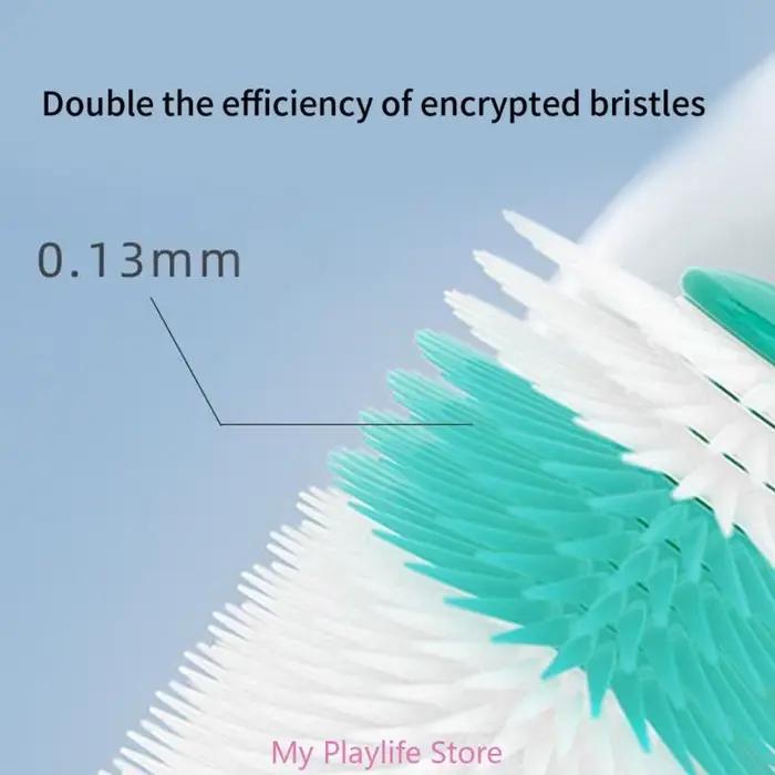 Brosse à dents en silicone pour petit animal de compagnie