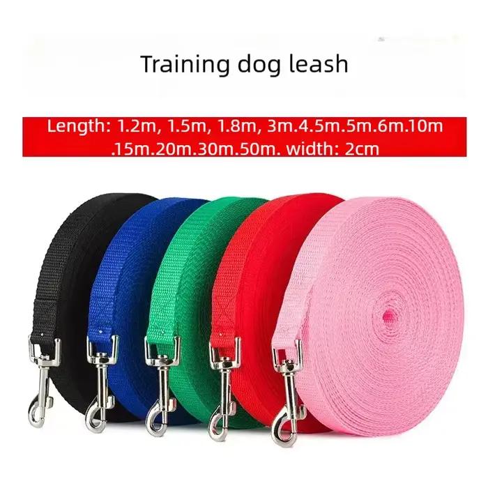 Laisse d'entraînement multi-tailles pour chien