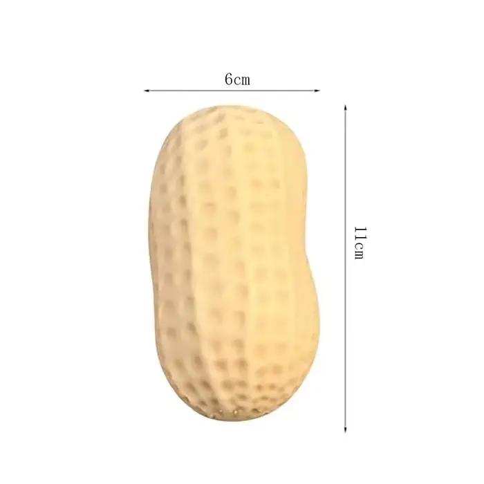 Balle anti-stress cacahuète - Texture croquante et moelleuse avec sensation douce comme du beurre