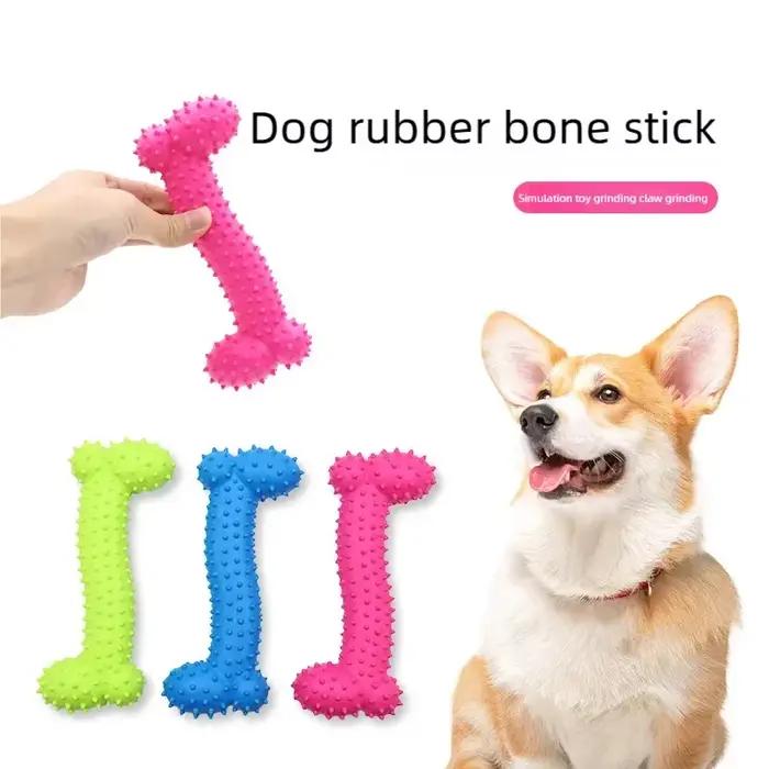 Jouet à mâcher pour chien en caoutchouc de forme mignonne