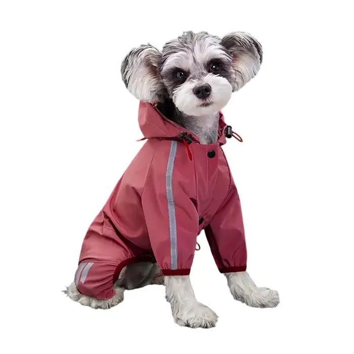 Imperméable Réfléchissant pour Chien – Vêtement de Pluie pour Animaux de Compagnie (Chihuahua