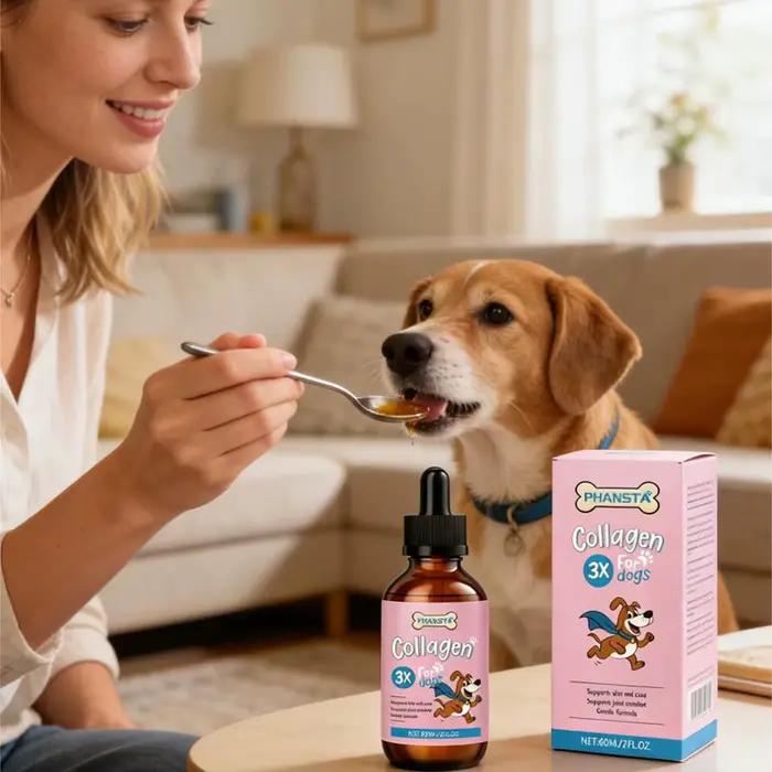 Nourriture essentielle à base de collagène pour chiens