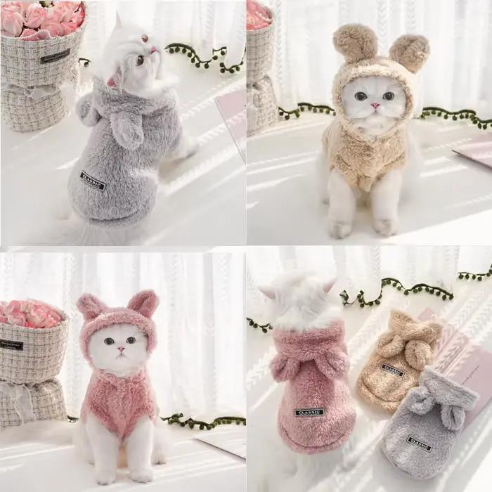 Manteau en polaire doux pour animaux de compagnie