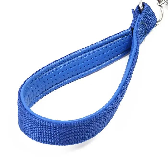 Laisse de printemps en cuir PU pour chiens