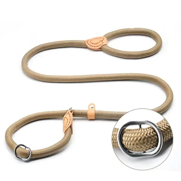 Collier d'entraînement pour chien anti-émeute en nylon main P corde étendue épaissie incassable