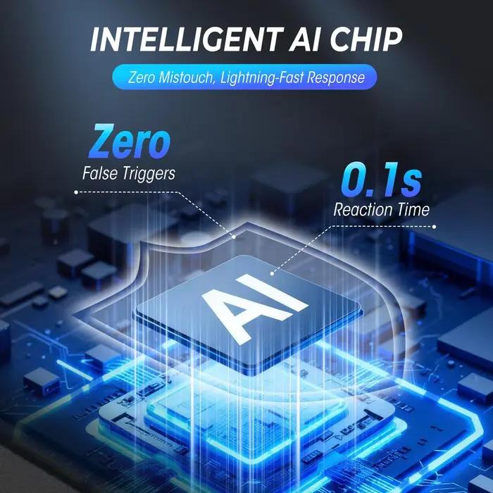 Collier anti-aboiement intelligent AI pour chiens de grande