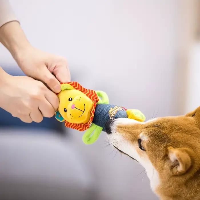 Chien jouet série honneur peluche appel poupée voix soulage l'ennui petit et moyen