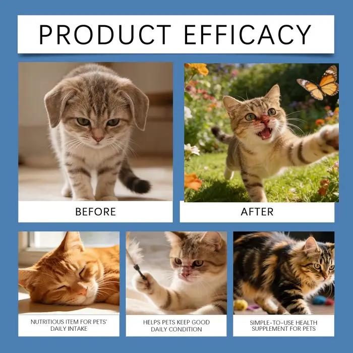 Poudre de taurine pour chat