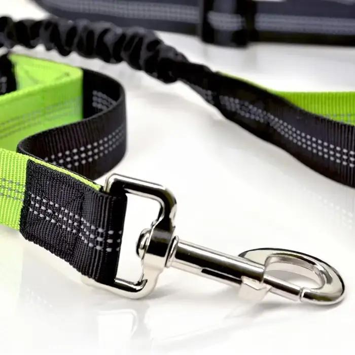 Laisse rétractable pour chien avec corde de taille réglable