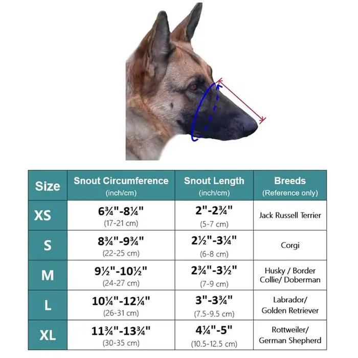 Muselière pour chien