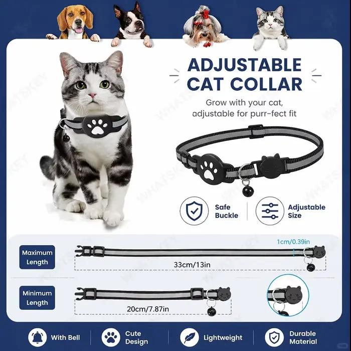 Collier Ajustable pour Animaux de Compagnie avec Traceur GPS Google Find My Android - Kits de Localisation