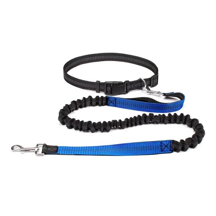 Laisse de chien mains libres pour animaux de compagnie marche course Jogging