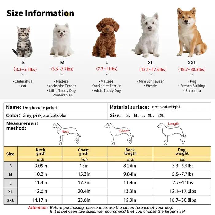 Manteau en polaire doux pour animaux de compagnie