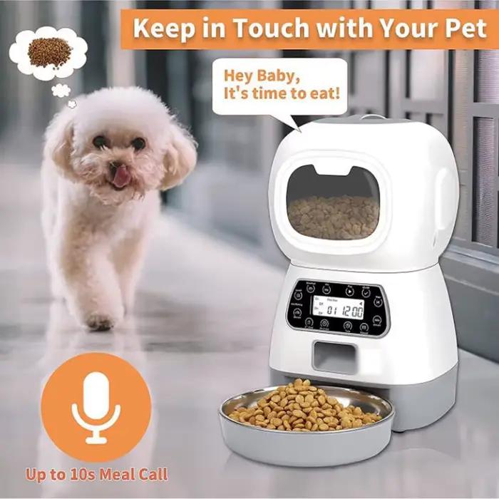 Distributeur automatique de nourriture pour chien de 3