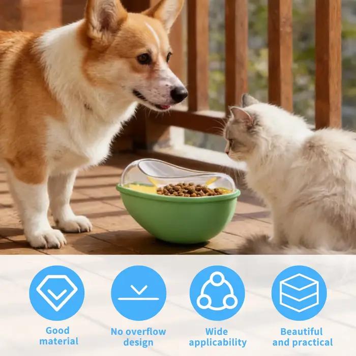 Jouet Distributeur de Friandises pour Chien en Forme d'Avocat Anti-Déversement