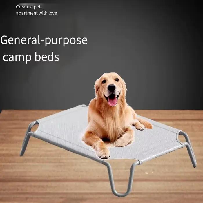 Lit surélevé pliable pour chiens