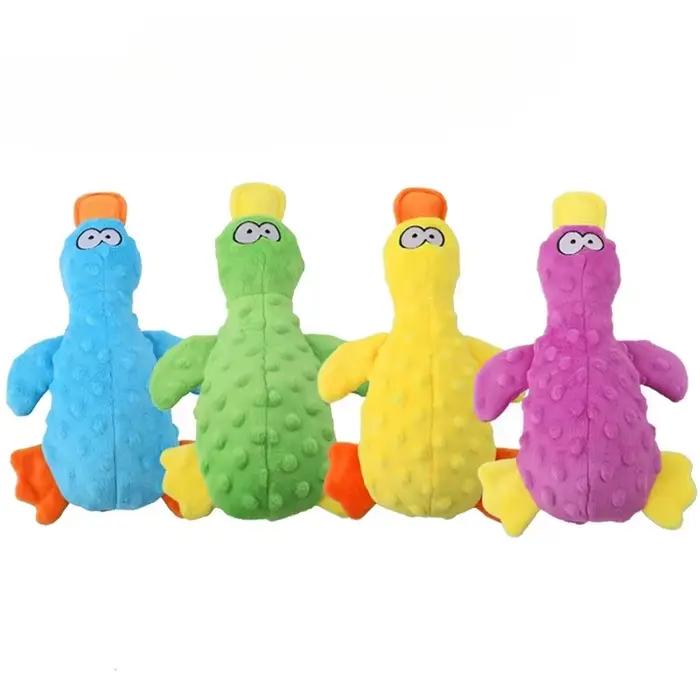 Jouets pour chiens en peluche douce en forme de canard pour petits chiots