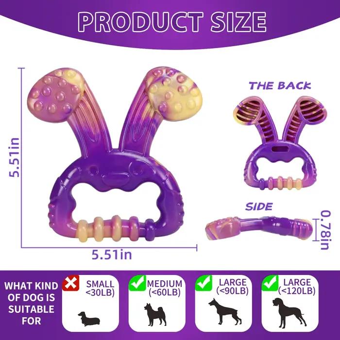 Jouets indestructibles pour chiens pour mâcheurs agressifs