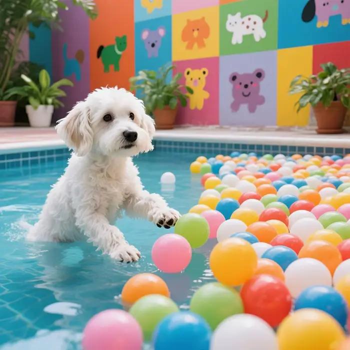 Balles de jouets pour chiens avec sac de rangement