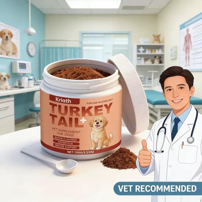 Compléments Nutritionnels pour Animaux de Compagnie Saveur Bacon Favorisent la Fonction Intestinale Améliorent la