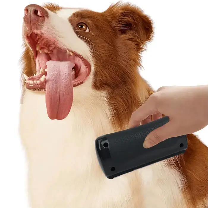 Brosse anti-poils pour animaux de compagnie