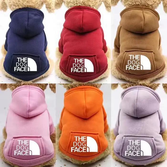 Sweat-shirt à capuche pour chien d'hiver