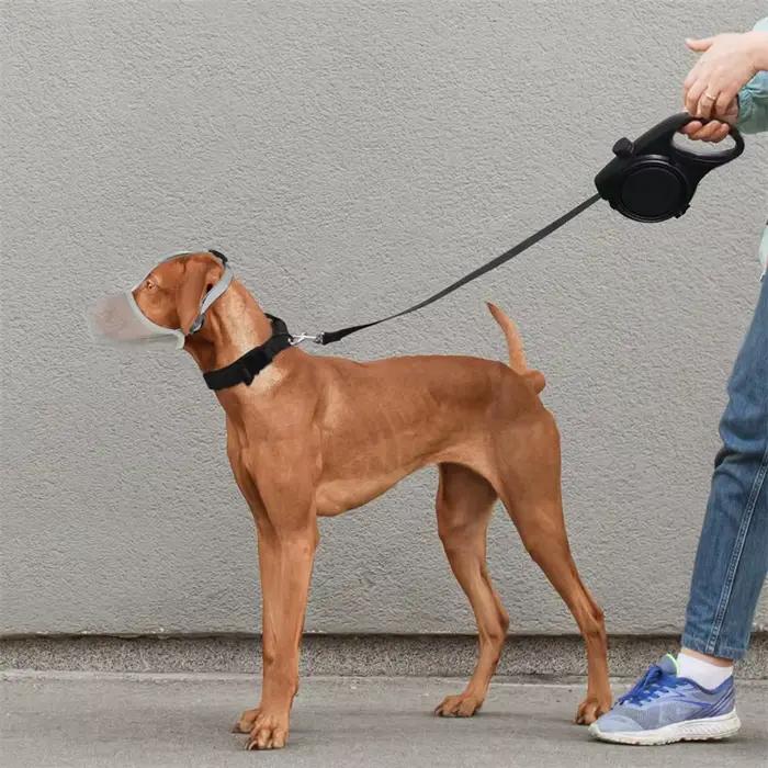 Muselière douce et respirante qui laisse votre chien couiller en polaire