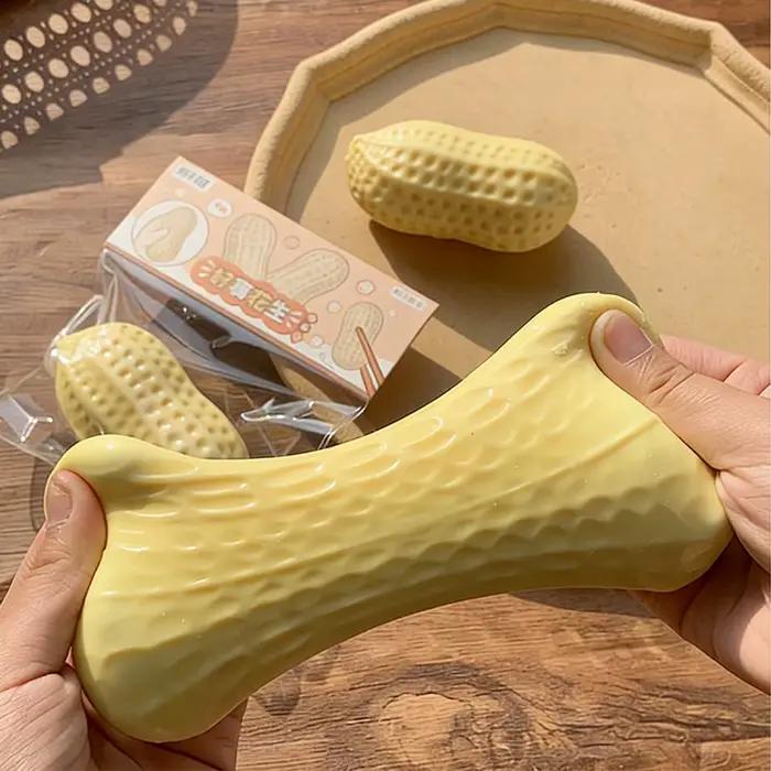 Jouets alimentaires super réalistes en forme d'arachide
