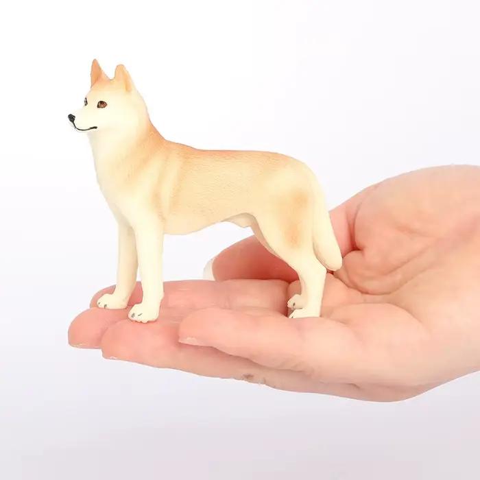 Statue Miniature mignonne de chiot Husky de sibérie