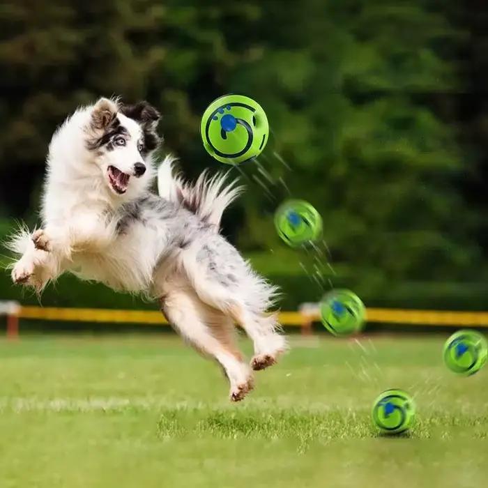 Jouet pour chien Wobble Wag Giggle Ball pour obtenir