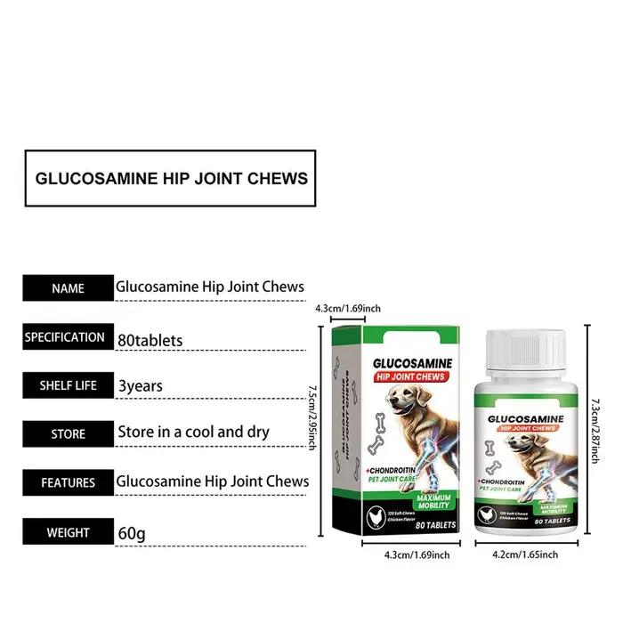 Complément alimentaire pour chiens Pet Joint Care Soft Chews 80 comprimés