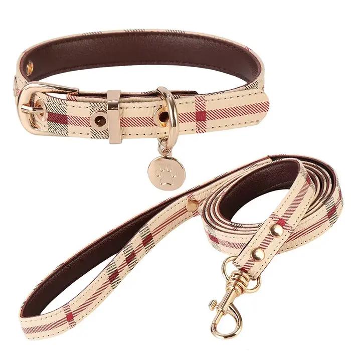 Ensemble de collier pour animaux de compagnie tendance
