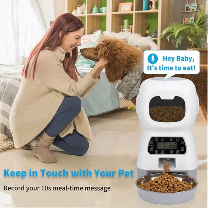 Distributeur automatique de nourriture pour chien de 3