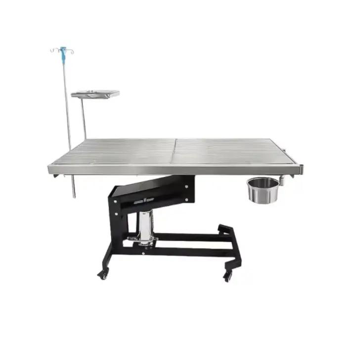 Table d'opération vétérinaire pour examen de clinique