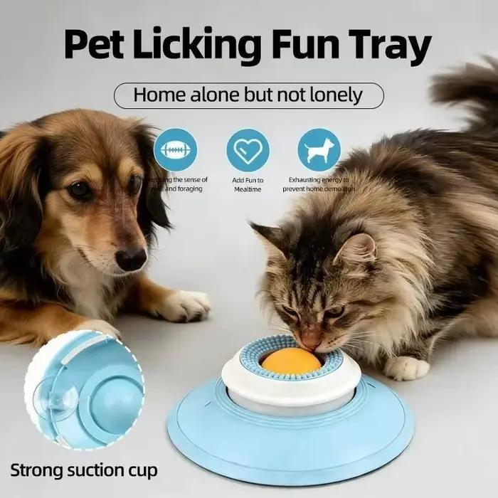 Jouets interactifs pour animaux de compagnie : Plateau de léchage