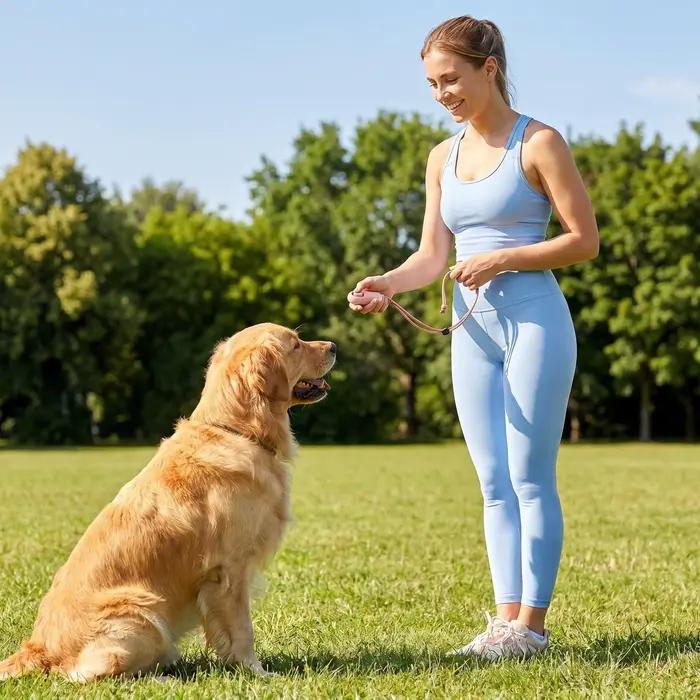 Clicker d'entraînement pour chien avec cordon réglable