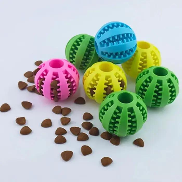 Balle à friandises interactive pour chien