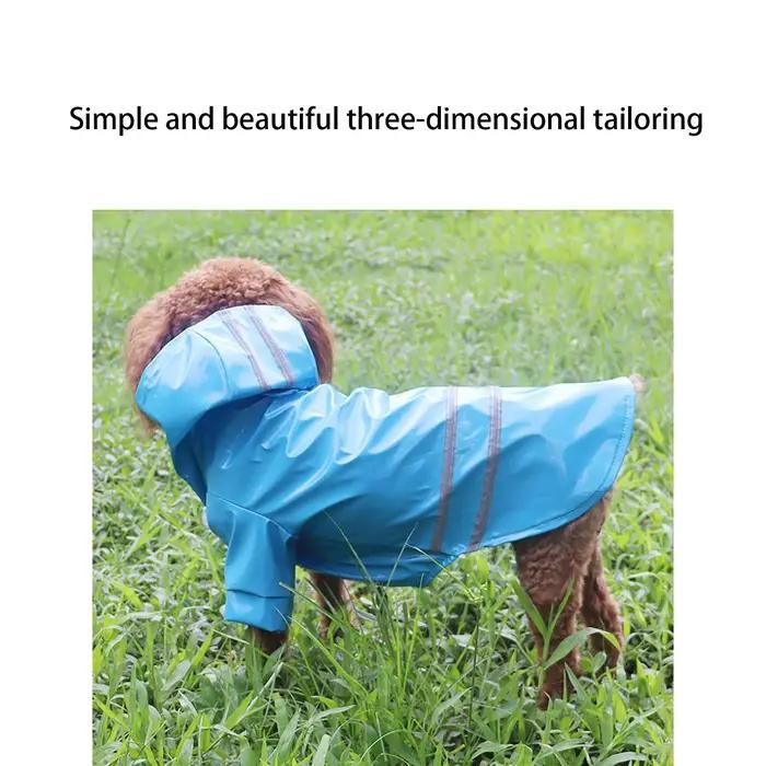 Manteau imperméable réfléchissant pour chien