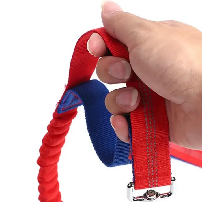 Laisse rétractable pour chien avec corde de taille réglable
