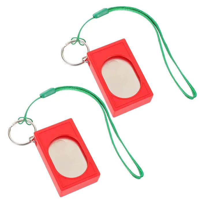 Lot de 2 Clickers pour Chiens – Outil d'Entraînement Compact à Vibration Sonore pour une Apprentissage Rapide –