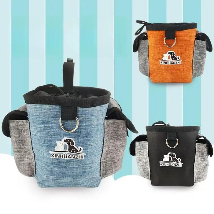 Sac à crottes en tissu imperméable pour chien