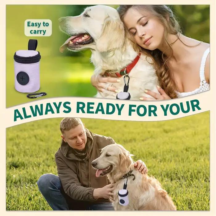 Un sac portable pour excréments d'animaux de compagnie