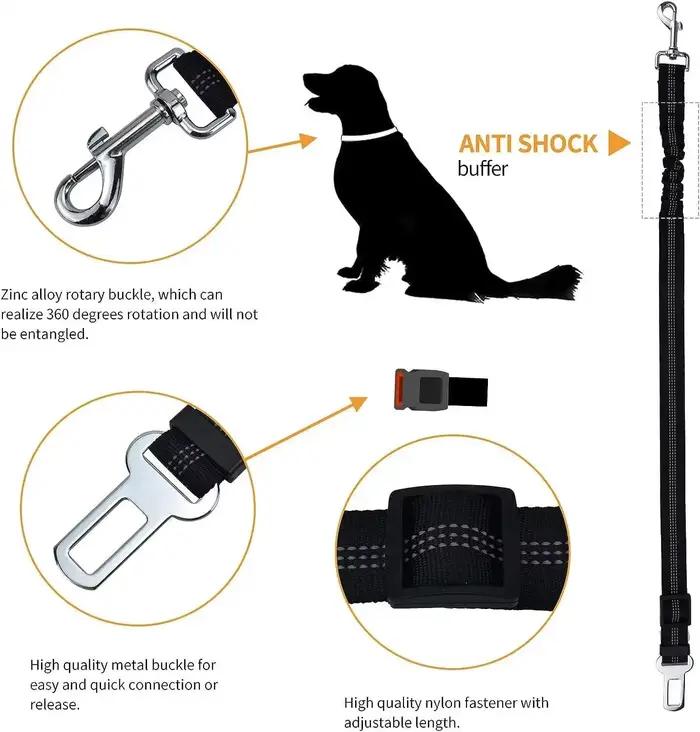 Ceinture de sécurité pour chien de haute qualité