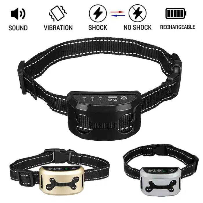 Collier de contrôle Anti-aboiement pour chien